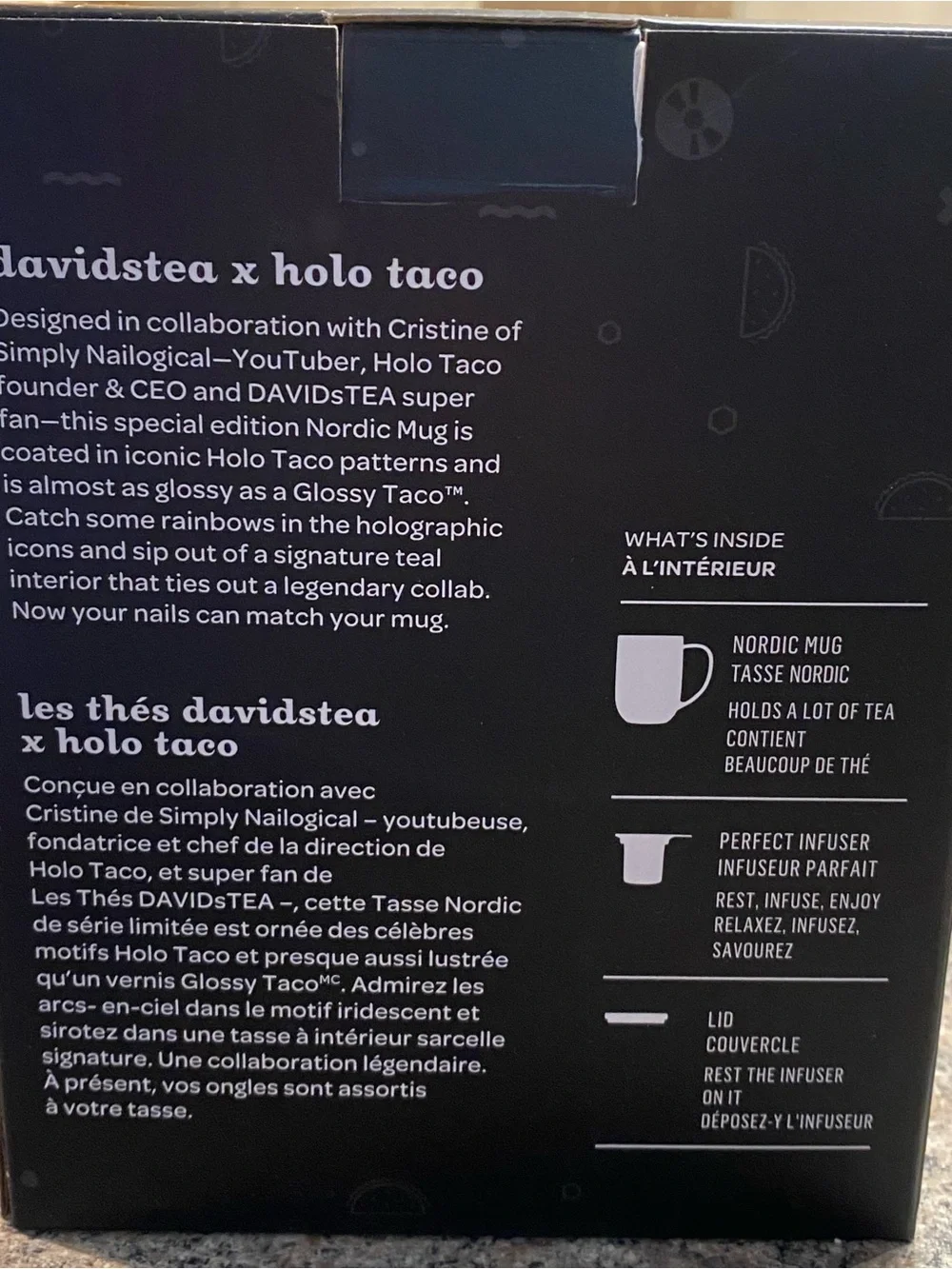 DAVIDs TEA x HOLO TACO Nordic Mug 16 oz.